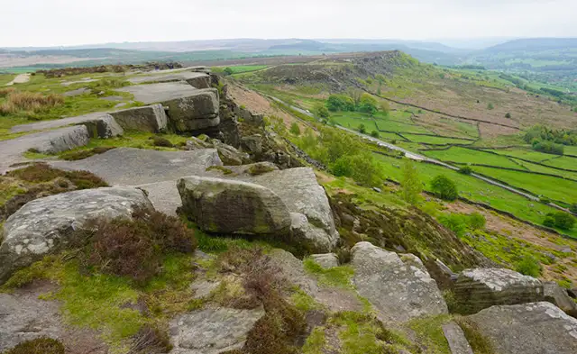 Curbar Edge Walks, Derbyshire