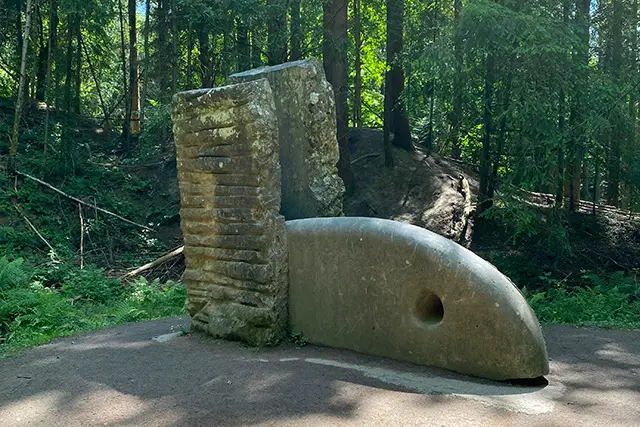 Forest of Dean Sculpture Trail Walk, Gloucestershire