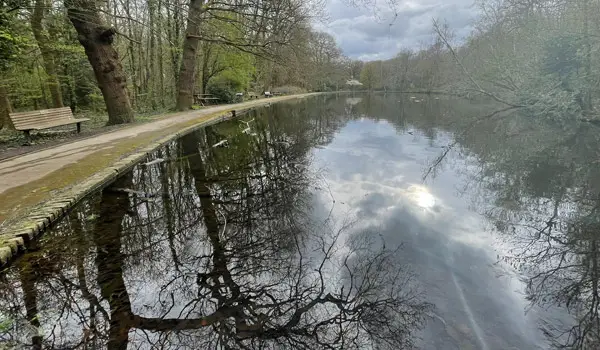 Whitewebbs Park walk, Hertfordshire