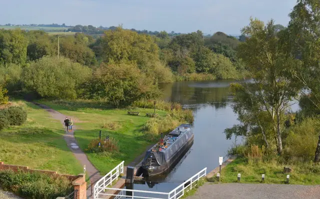 Chasewater Country Park Walk and Map, Staffordshire