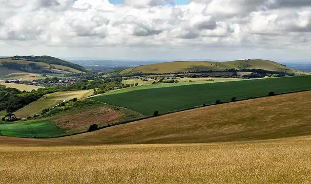 Jack and Jill Windmills Walk and Map, Sussex