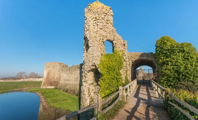 Pevensey Castle Walks, Sussex
