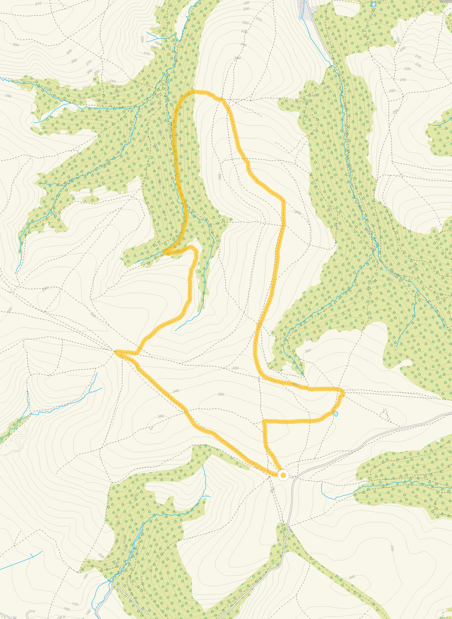 Route map for Crowcombe Park Walk 2, a 4.25 mile circular walk in Somerset