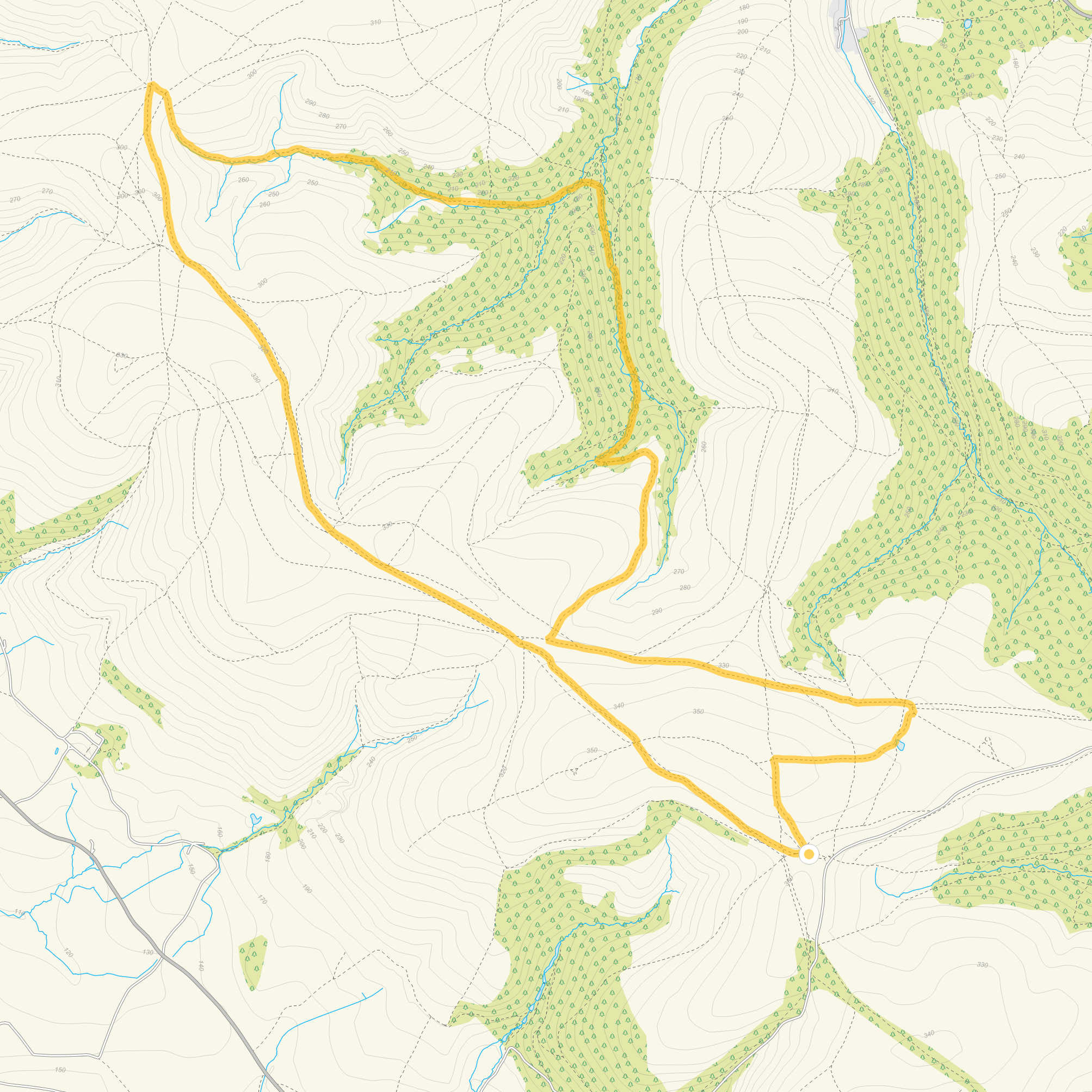 Route map for Crowcombe Park Walk 3, a 6 mile circular walk in Somerset