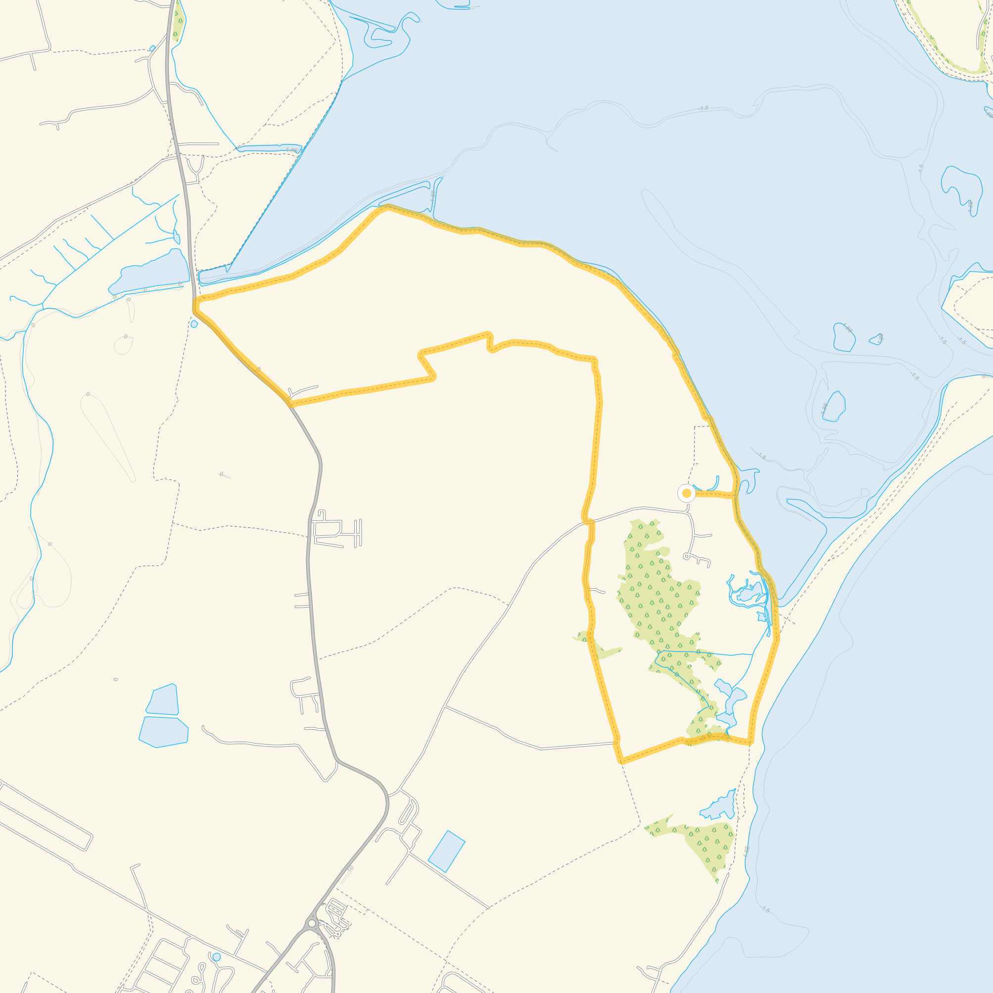 Route map for Church Norton Walk 2, a 4 mile circular walk in Sussex